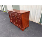 Broyhill Chippendale Style Cherry Sideboard Buffet