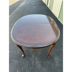 Broyhill Queen Anne Style Cherry Extension Dining Table