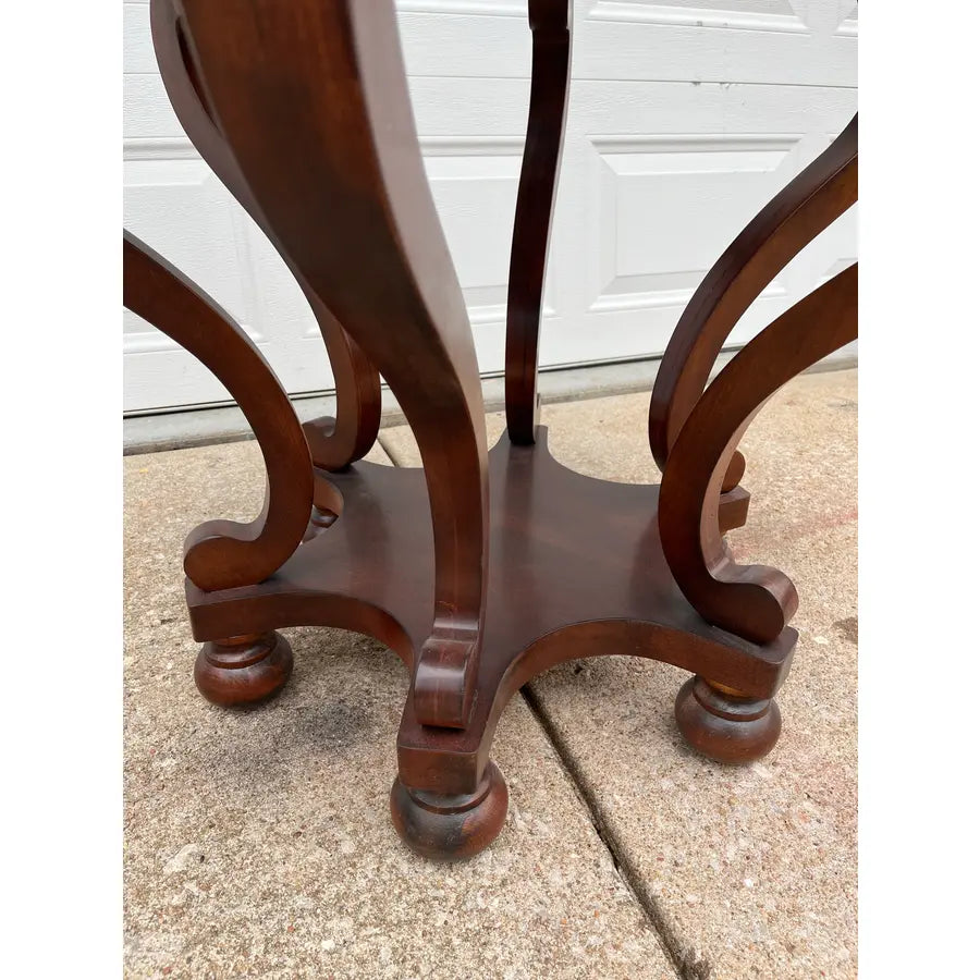 Century Furniture Aldwych Banded Cherry Side End Table