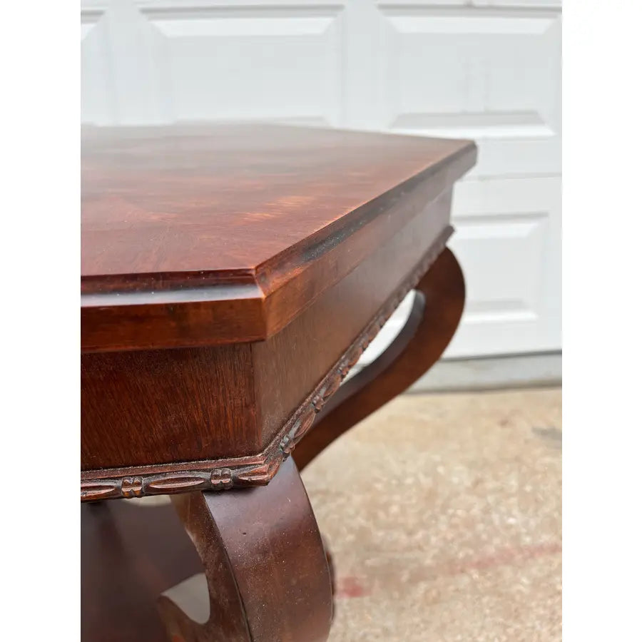 Century Furniture Aldwych Banded Cherry Side End Table