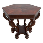 Century Furniture Aldwych Banded Cherry Side End Table