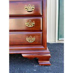 Cherry Chippendale 6-Drawer Cheat of Drawers