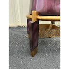 Chinoiserie Postmodern 4' Decorative Floor Vase and Stand by Artmax