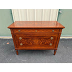 David Michael 18th Century Giuseppe Maggiolini Style Neoclassical Inlaid Chest of Drawers, Italy