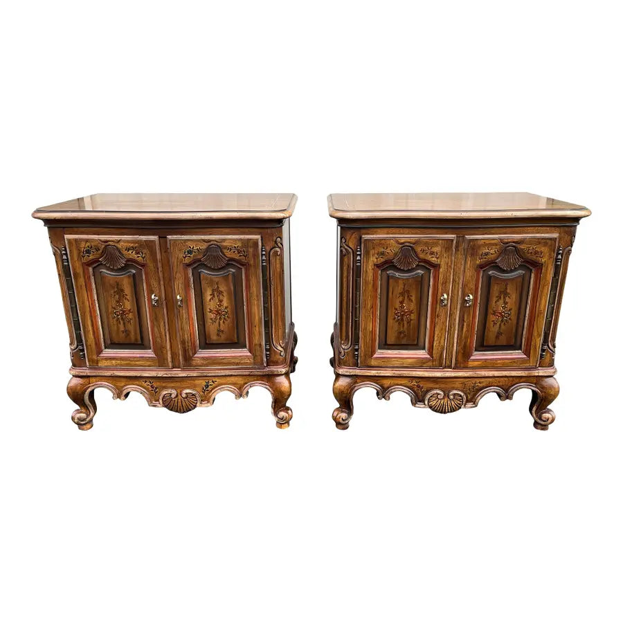 Drexel Heritage Brittany Collection Nightstands- A Pair