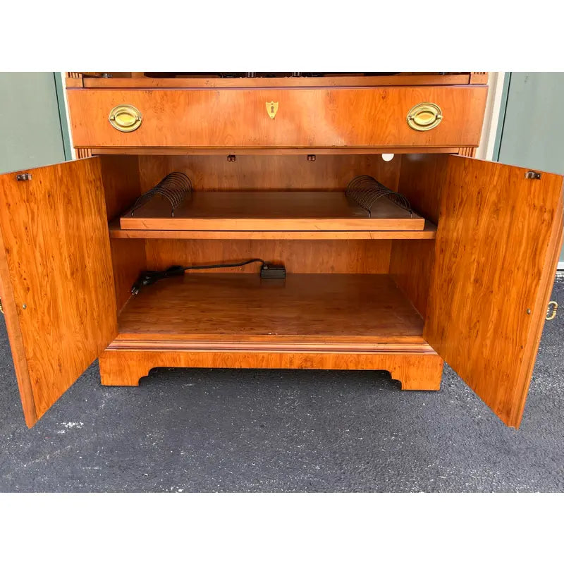 Drexel Heritage Mahogany Media Cabinet Armoire