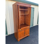 Drexel Heritage Mahogany Media Cabinet Armoire
