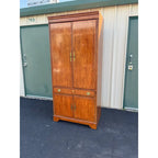 Drexel Heritage Mahogany Media Cabinet Armoire