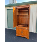 Drexel Heritage Mahogany Media Cabinet Armoire