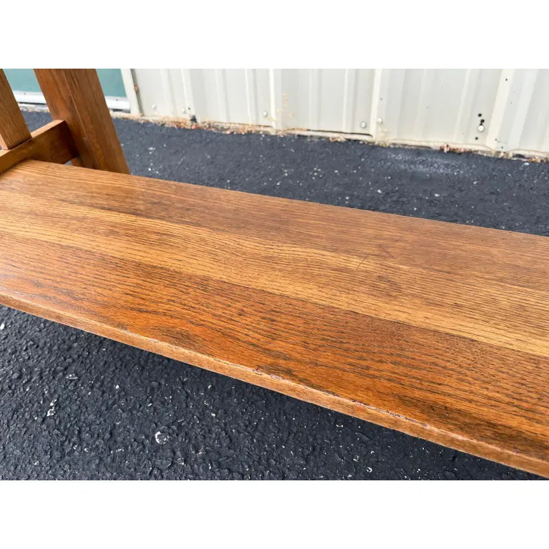 Early 1900s Arts & Crafts Oak Desk