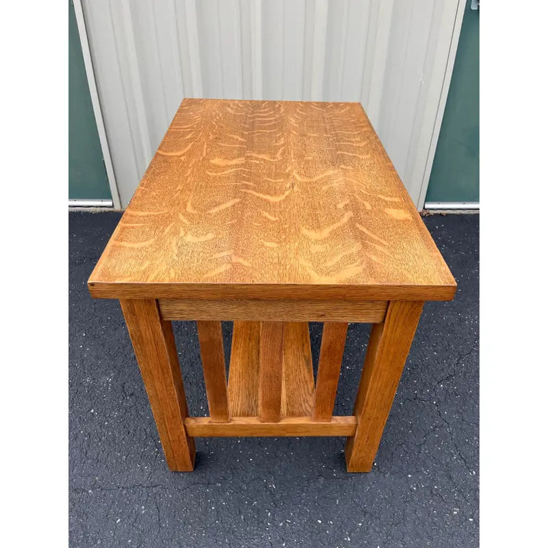 Early 1900s Arts & Crafts Oak Desk