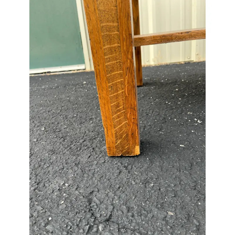 Early 1900s Arts & Crafts Oak Desk