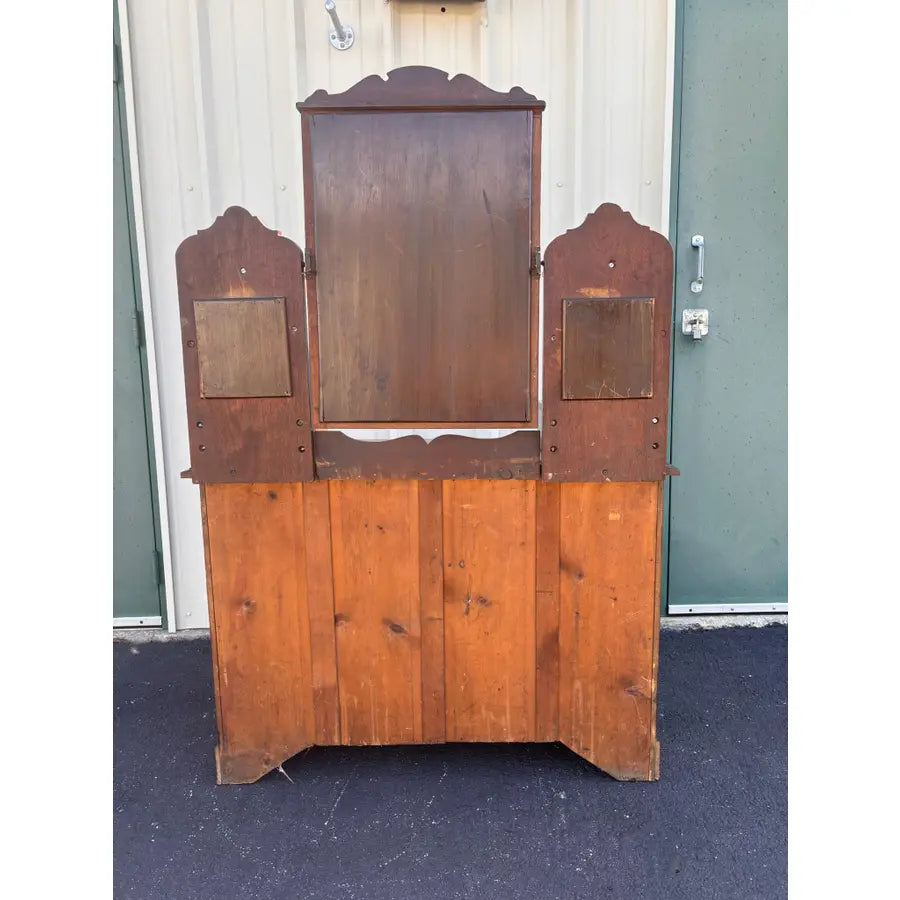 Early 1900's Victorian Eastlake Mahogany Ladies Dresser Vanity