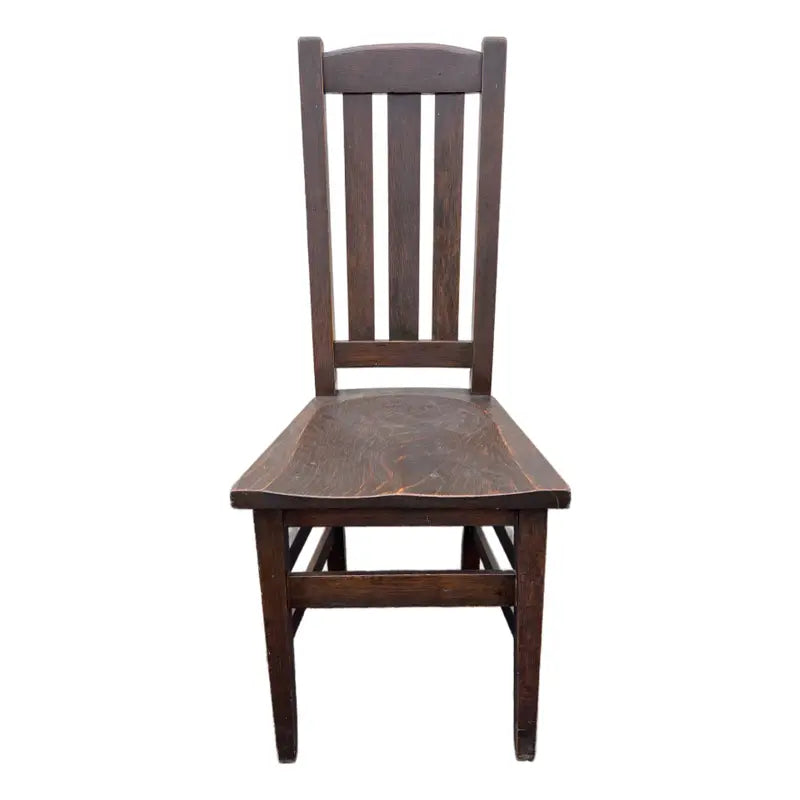 Early 20th C. Stickley Bros. Arts & Crafts Quartersawn Oak Chair