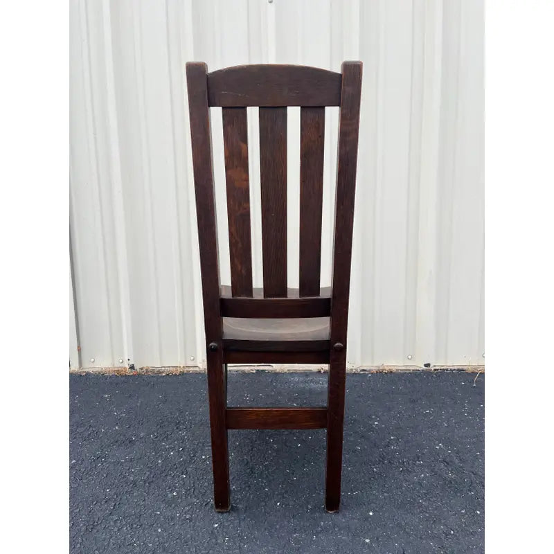 Early 20th C. Stickley Bros. Arts & Crafts Quartersawn Oak Chair