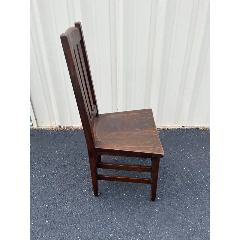 Early 20th C. Stickley Bros. Arts & Crafts Quartersawn Oak Chair