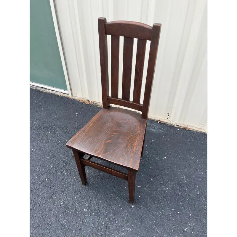 Early 20th C. Stickley Bros. Arts & Crafts Quartersawn Oak Chair