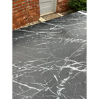 Early French Louis XV Dry Bar Cabinet or Commode- Black Marble Top