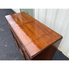 Ethan Allen Canova Campaign Flip Top Cherry Buffet Server