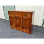 Ethan Allen Canova Campaign Flip Top Cherry Buffet Server