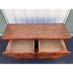 Florida Furniture 6-Drawer Pecan Dresser Chest of Drawers