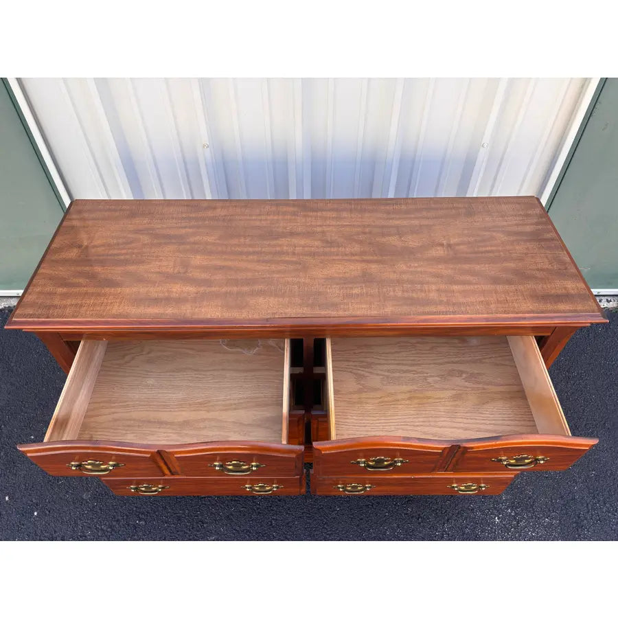 Florida Furniture 6-Drawer Pecan Dresser Chest of Drawers