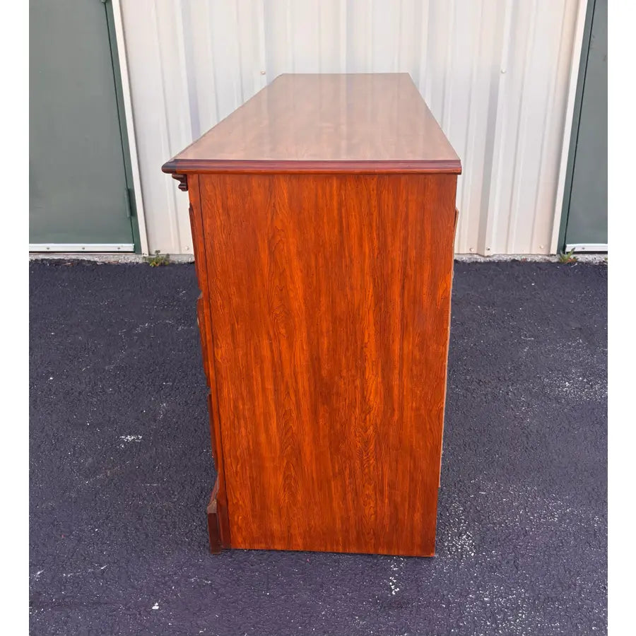 Florida Furniture 6-Drawer Pecan Dresser Chest of Drawers