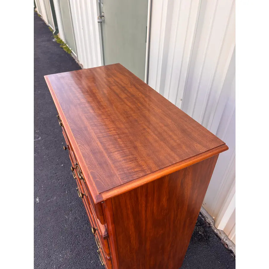 Florida Furniture Pecan 4-Drawer Tall Chest of Drawers