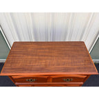 Florida Furniture Pecan 4-Drawer Tall Chest of Drawers