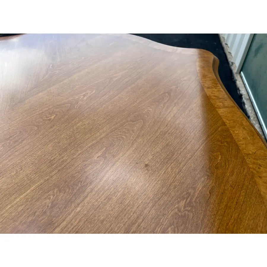 French Country Fruitwood Extension Dining Table- Attr. To Century Furniture
