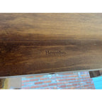 Henredon Mid Century Modern Inlaid Walnut Gateleg Table