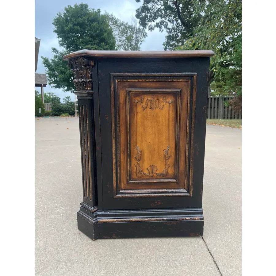 Hooker North Hampton Collection Ebonized Maple Lateral Filing Cabinet