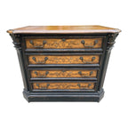 Hooker North Hampton Collection Ebonized Maple Lateral Filing Cabinet