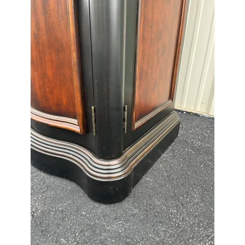 Hooker Seven Seas Collection Ebonized Media Cabinet Armoire