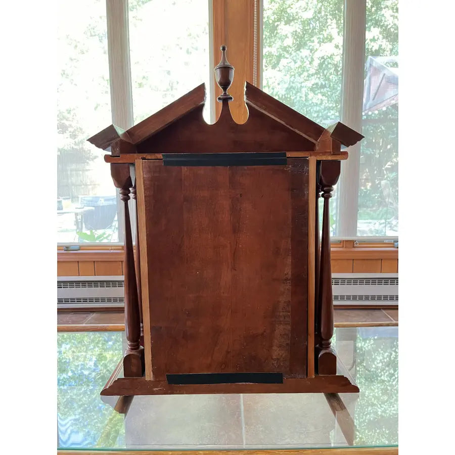 Jauch West Germany Mahogany Mantle Clock- Circa 1980