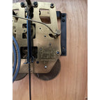 Jauch West Germany Mahogany Mantle Clock- Circa 1980