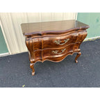 John Widdicomb Two-Drawer French Bombe Chest of Drawers