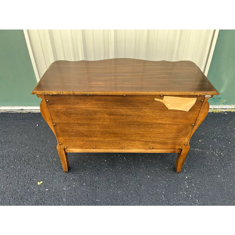 John Widdicomb Two-Drawer French Bombe Chest of Drawers
