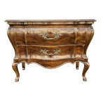 John Widdicomb Two-Drawer French Bombe Chest of Drawers