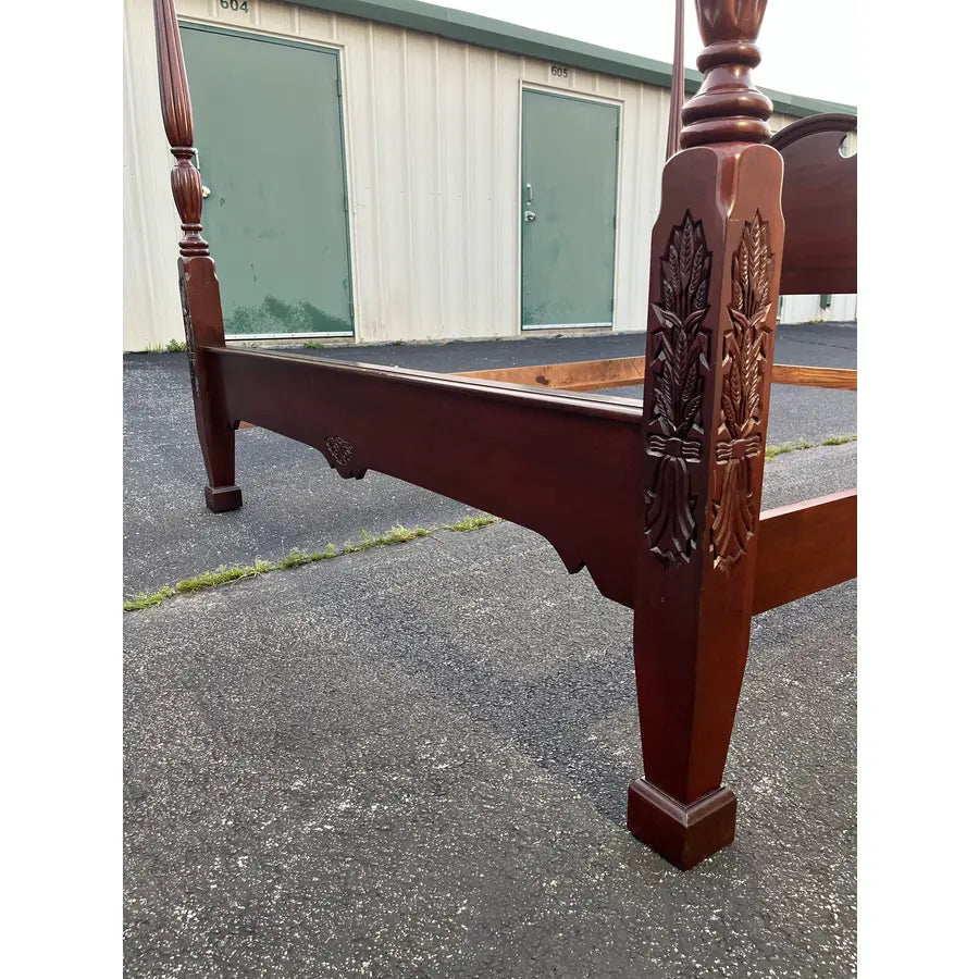 Kincaid Furniture Limited Edition General William Lenoir King Poster Bed Frame