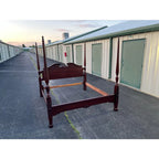 Kincaid Furniture Limited Edition General William Lenoir King Poster Bed Frame