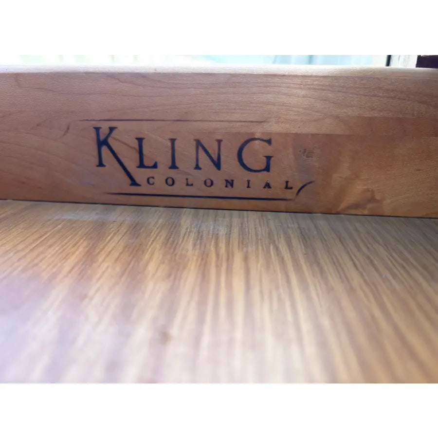 Kling Colonial Queen Anne Cherry Secretary Desk