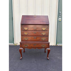 Kling Colonial Queen Anne Cherry Secretary Desk
