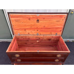 Lane Single Drawer Mahogany Cedar Lined Blanket Chest