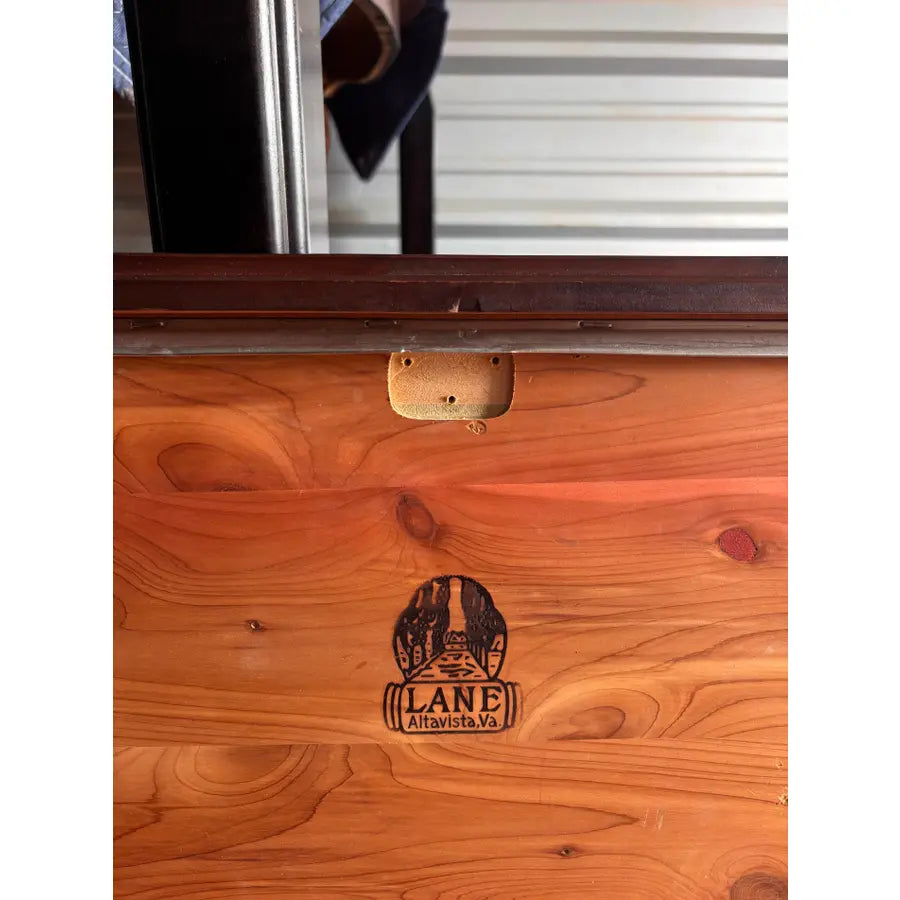 Lane Single Drawer Mahogany Cedar Lined Blanket Chest