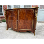 Large Baker Furniture Italian Mahogany Dry Bar Cabinet Commode