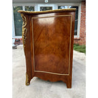 Large Baker Furniture Italian Mahogany Dry Bar Cabinet Commode