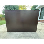 Large Baker Furniture Italian Mahogany Dry Bar Cabinet Commode