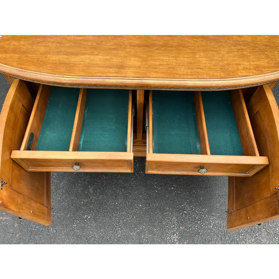 Michael Amini AICO Paw Foot Media Console Cabinet