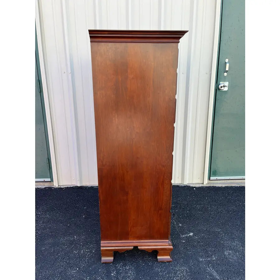 Pennsylvania House 8-Drawer Cherry Chippendale Tall Chest of Drawers